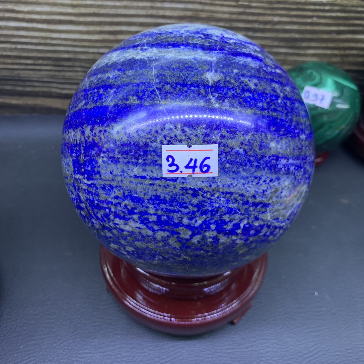 Quả Cầu Phong Thuỷ đá Lapis 2A (3.46kg)