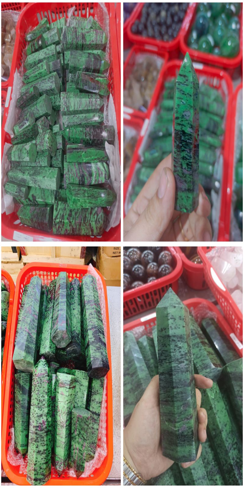 Trụ Ruby Nam Phi (0.58kg)