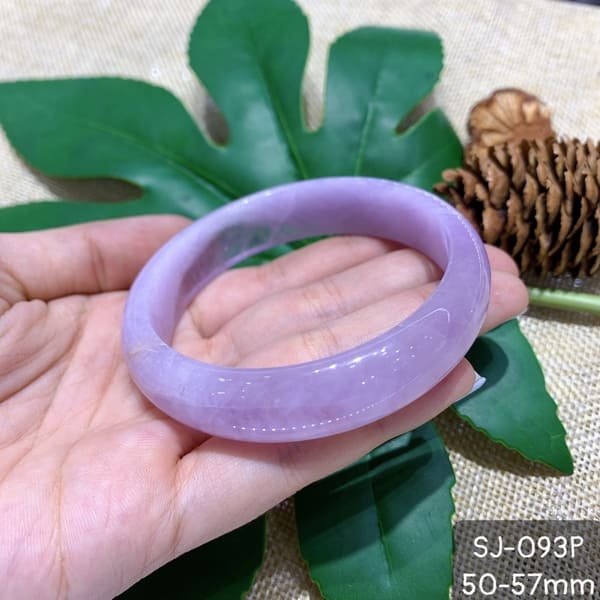 Kiềng Lavender Bản Oval 2A Size 55mm