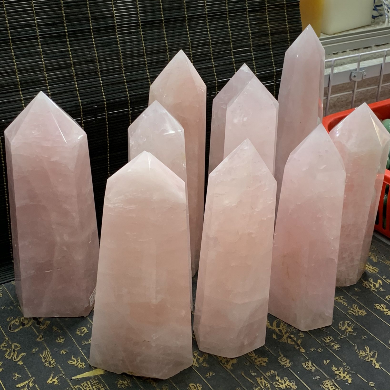 Trụ Thạch Anh Hồng 2A (3.855kg)