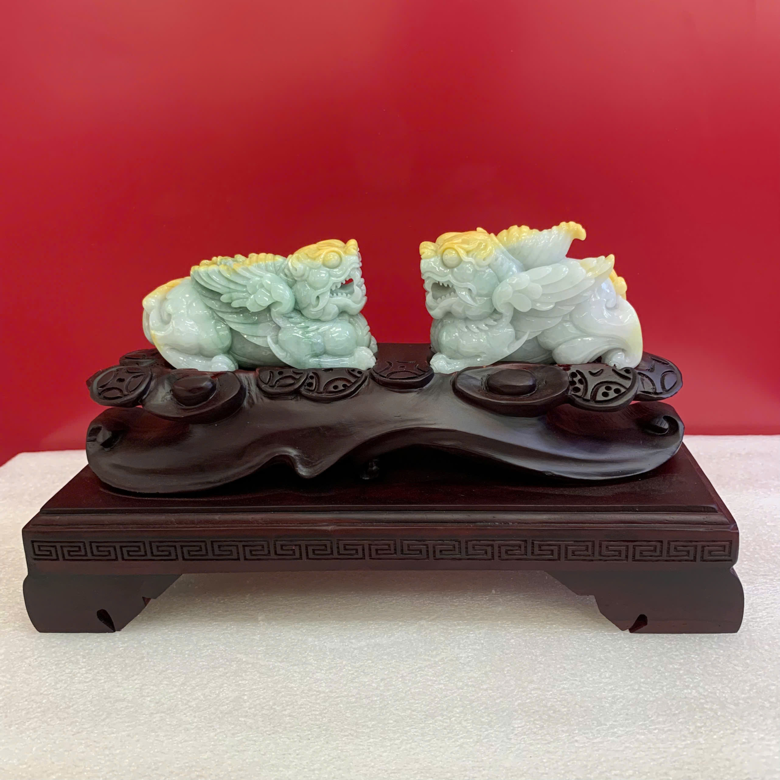 Tỳ hưu Cẩm thạch A ( KT 9*7*4cm-11*7*4cm  ) (KL 1740gr )