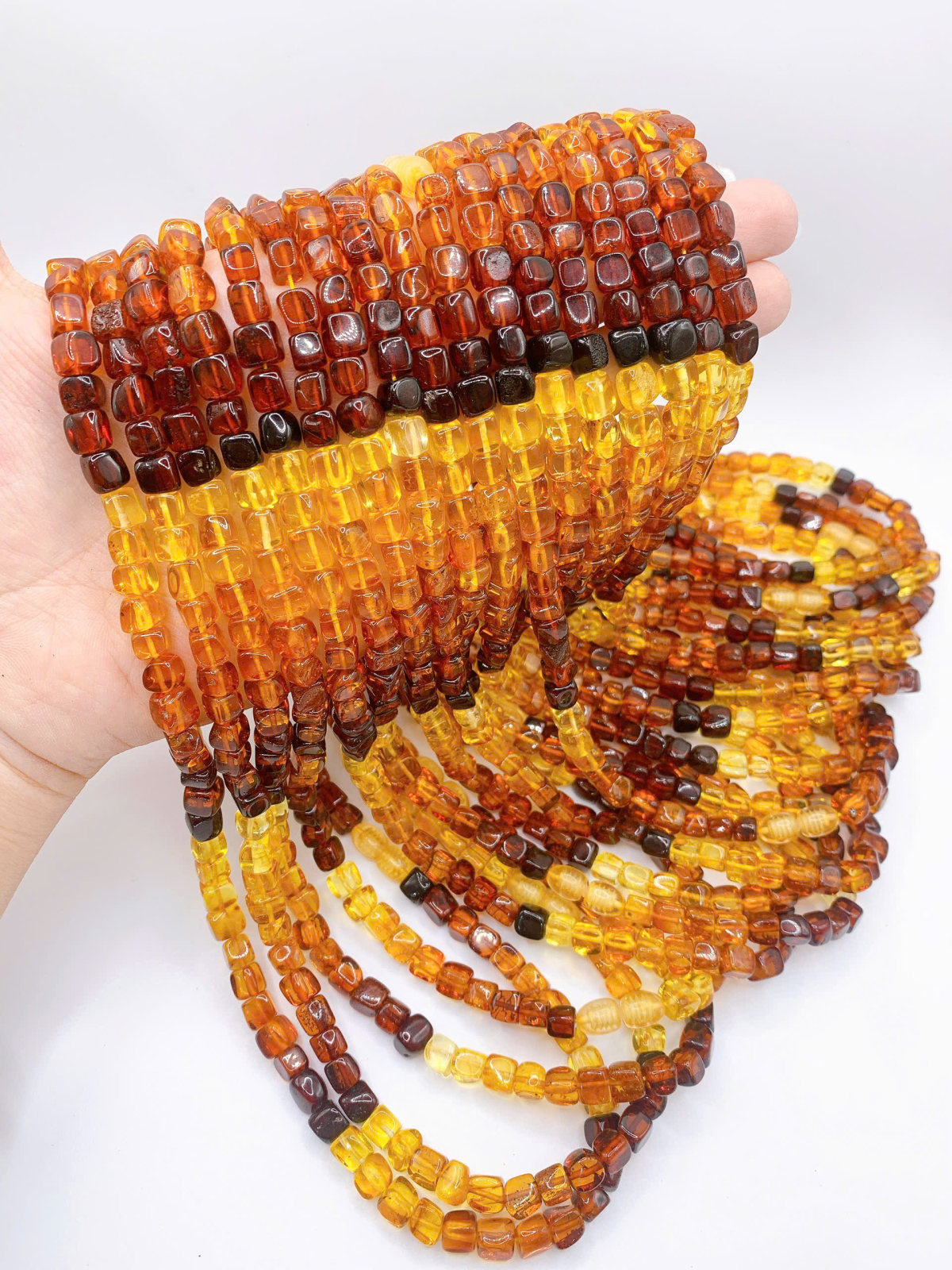 Vòng Chuỗi Hổ Phách size 8mm