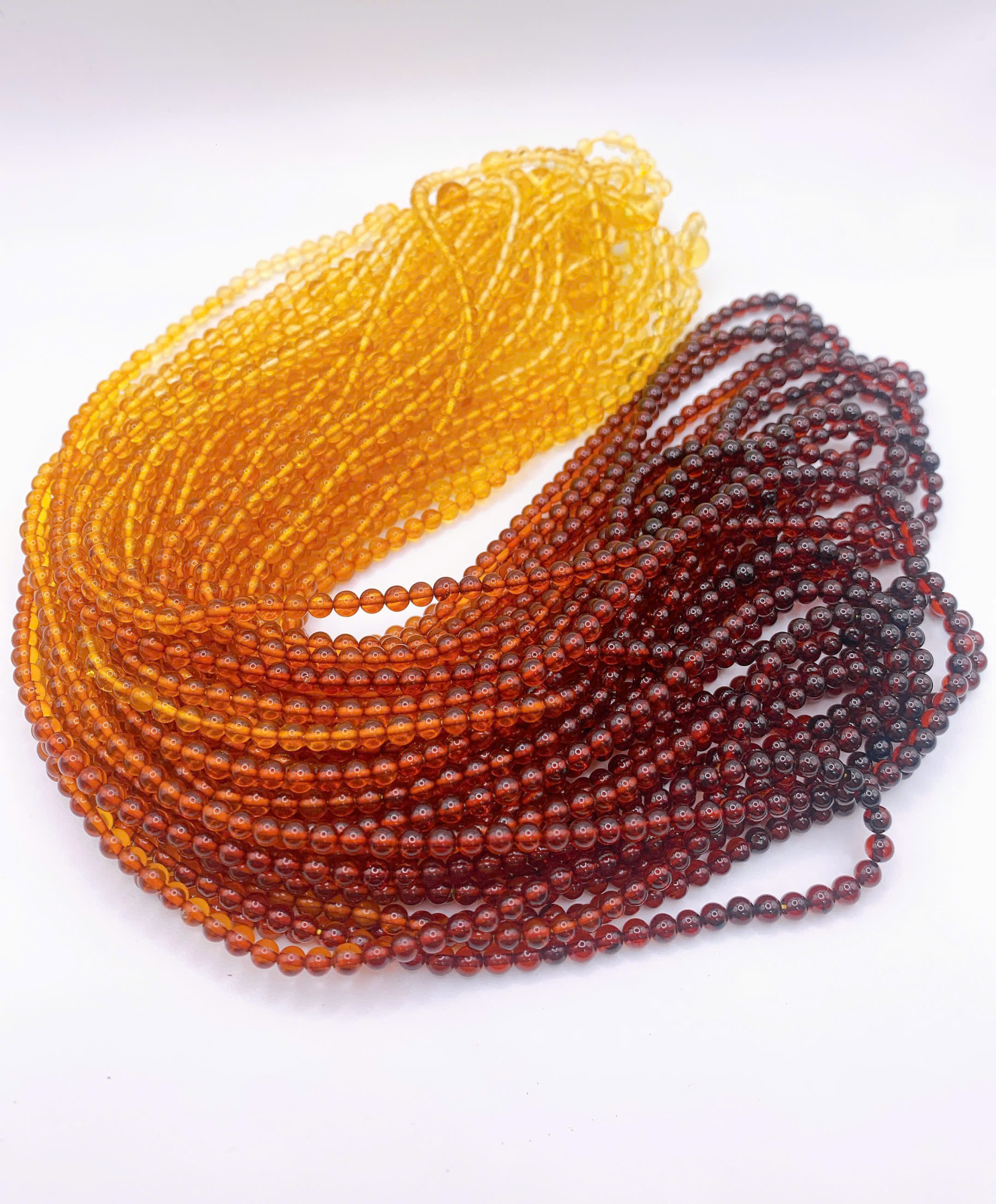 Vòng Chuỗi Hổ Phách size 3mm