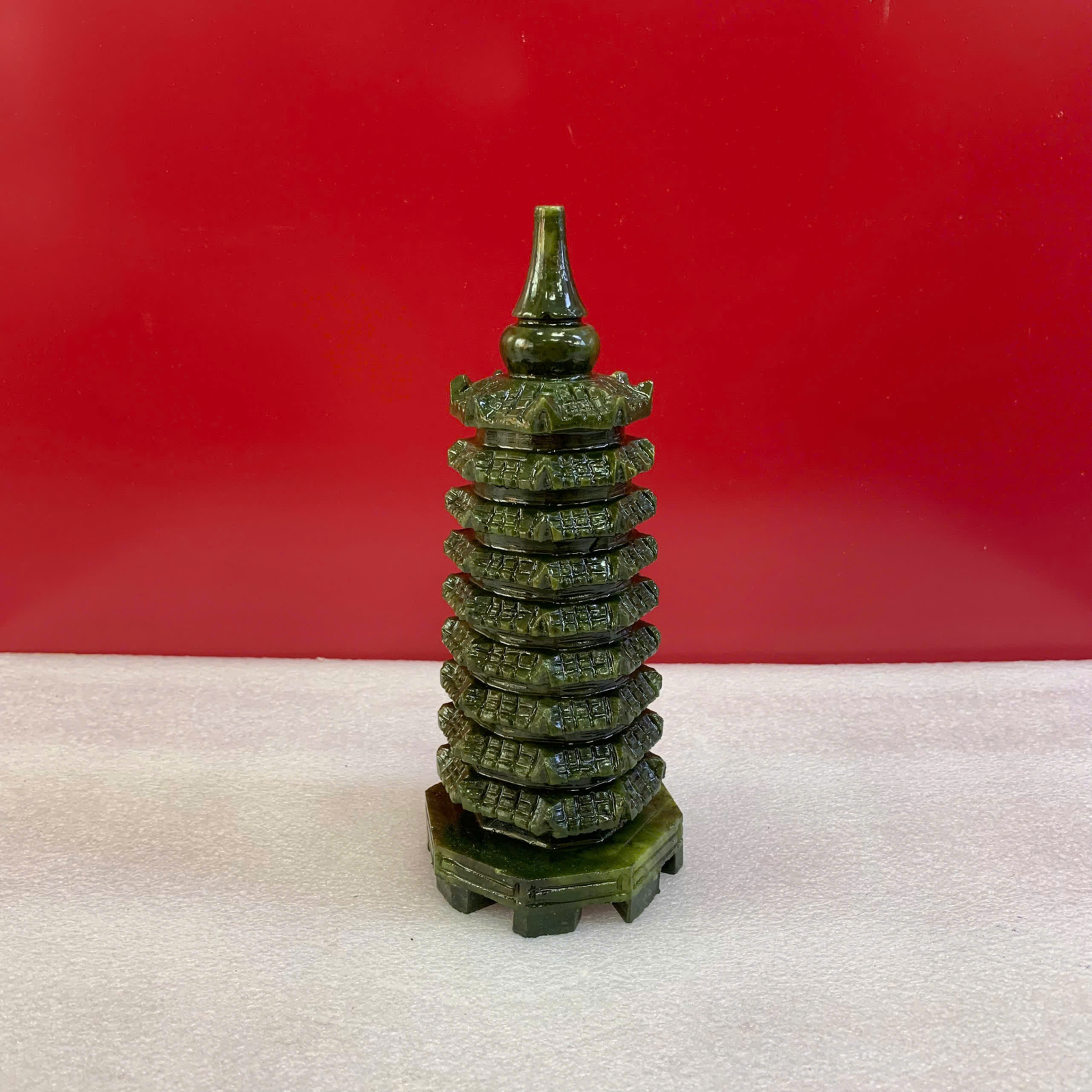 Tháp Văn Xương Serpentine ( KT 18cm ) ( KL 770gr )