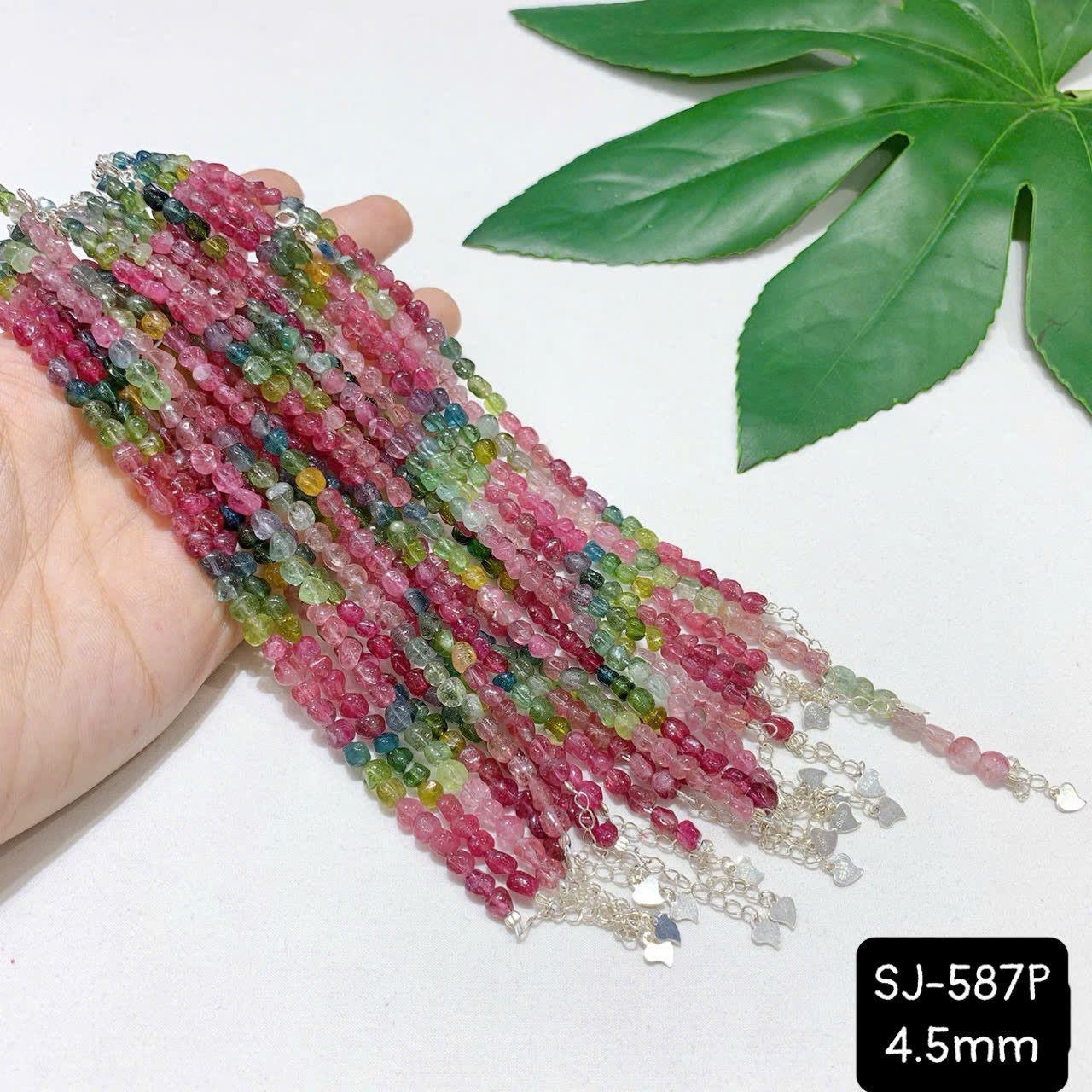 Lắc tay Tourmaline size 4.5mm