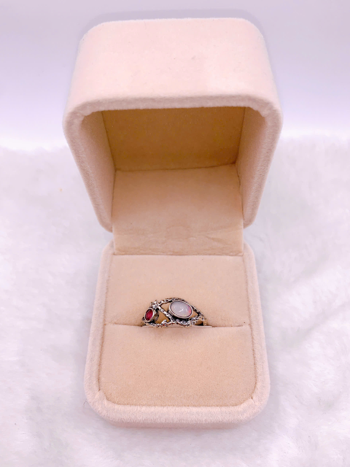 Nhẫn đá Opal - RBO302