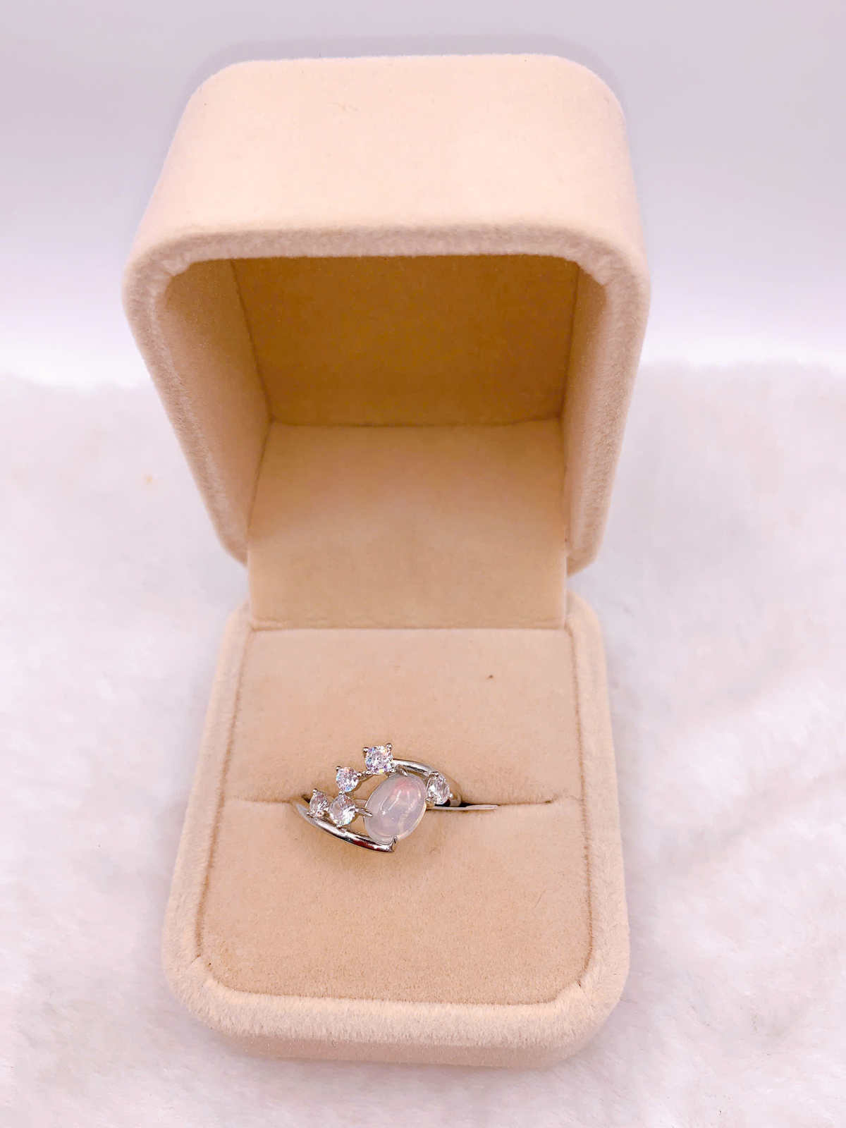 Nhẫn đá Opal - RBO386