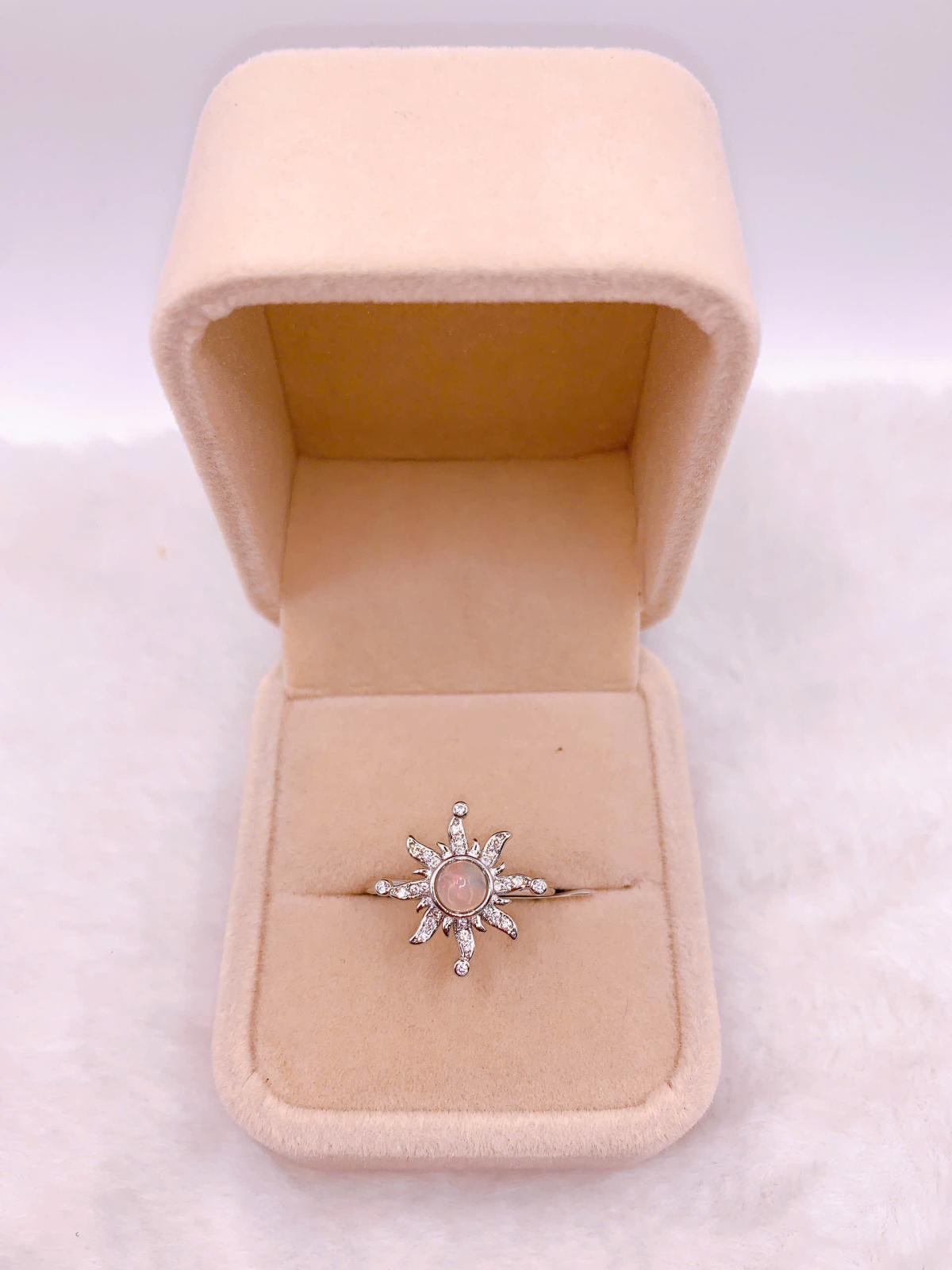 Nhẫn đá Opal - RBO309
