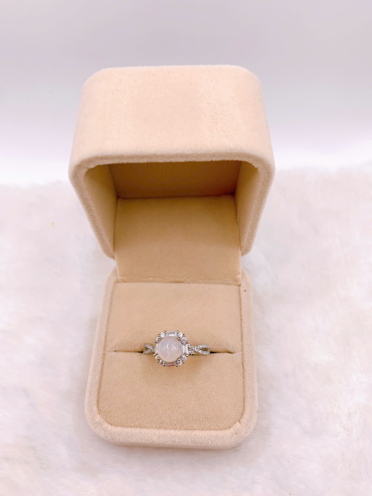 Nhẫn đá Opal - RBO315
