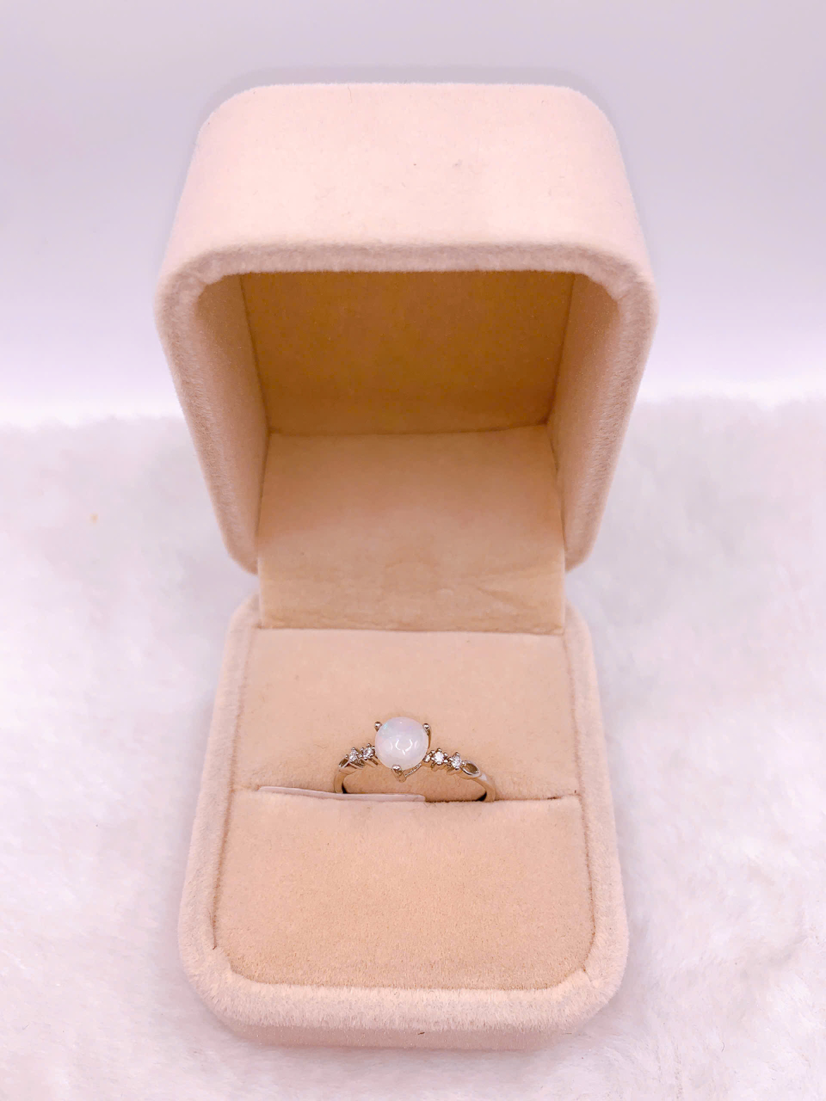 Nhẫn đá Opal - RBO155