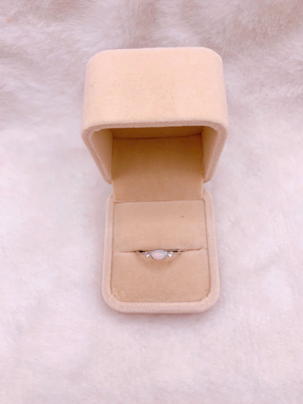Nhẫn đá Opal - RBO404