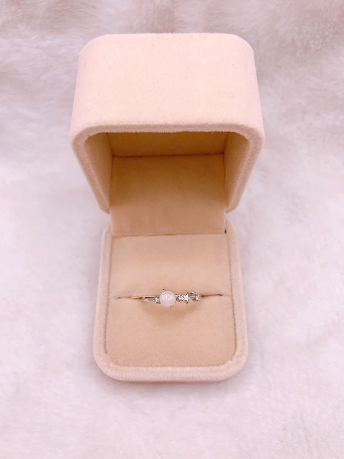 Nhẫn đá Opal - RBO423
