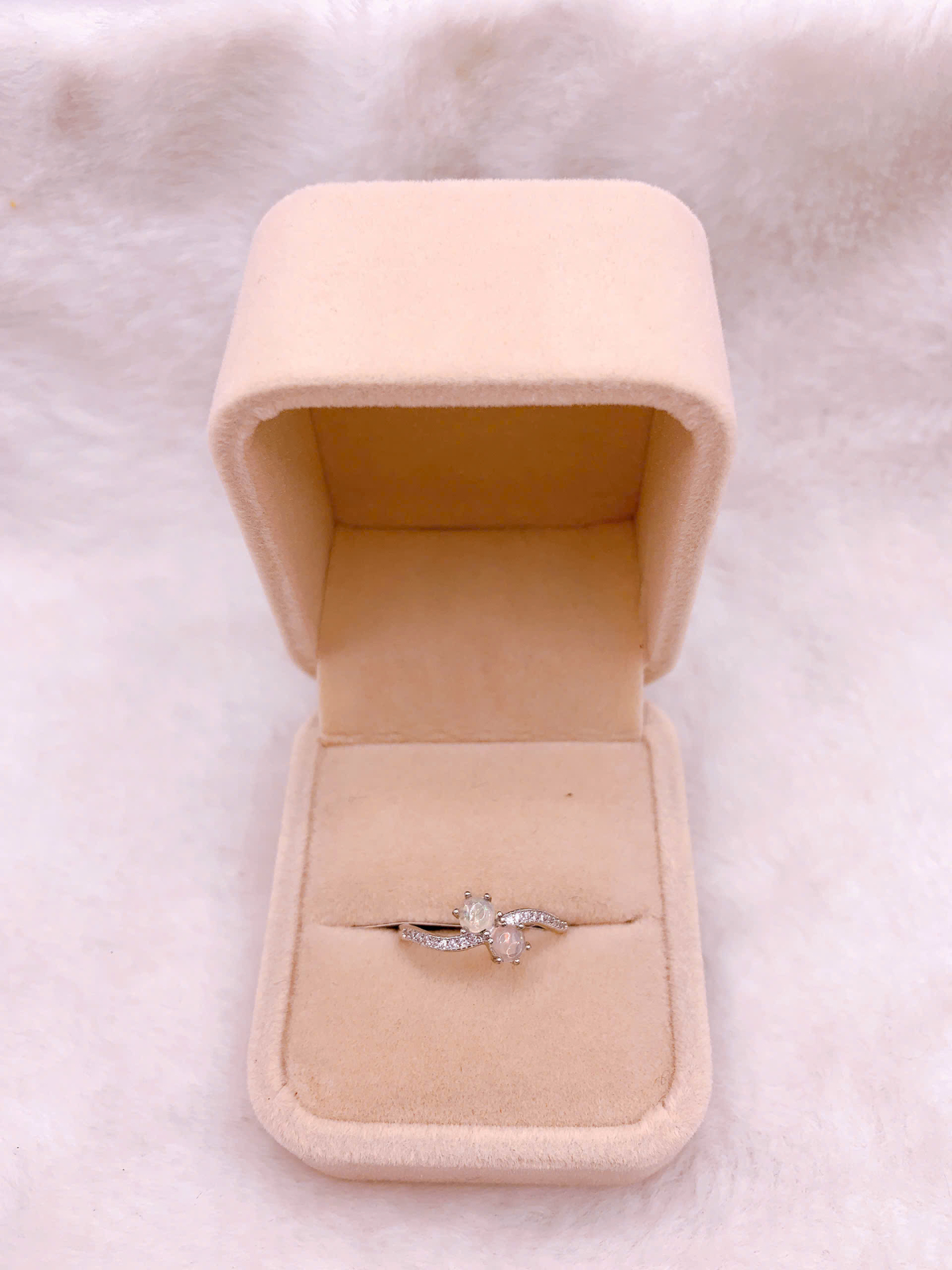 Nhẫn đá Opal - RBO258