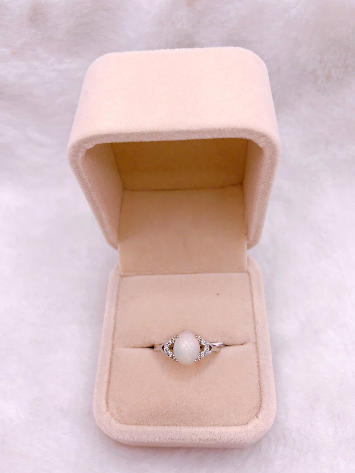 Nhẫn đá Opal - RBO068