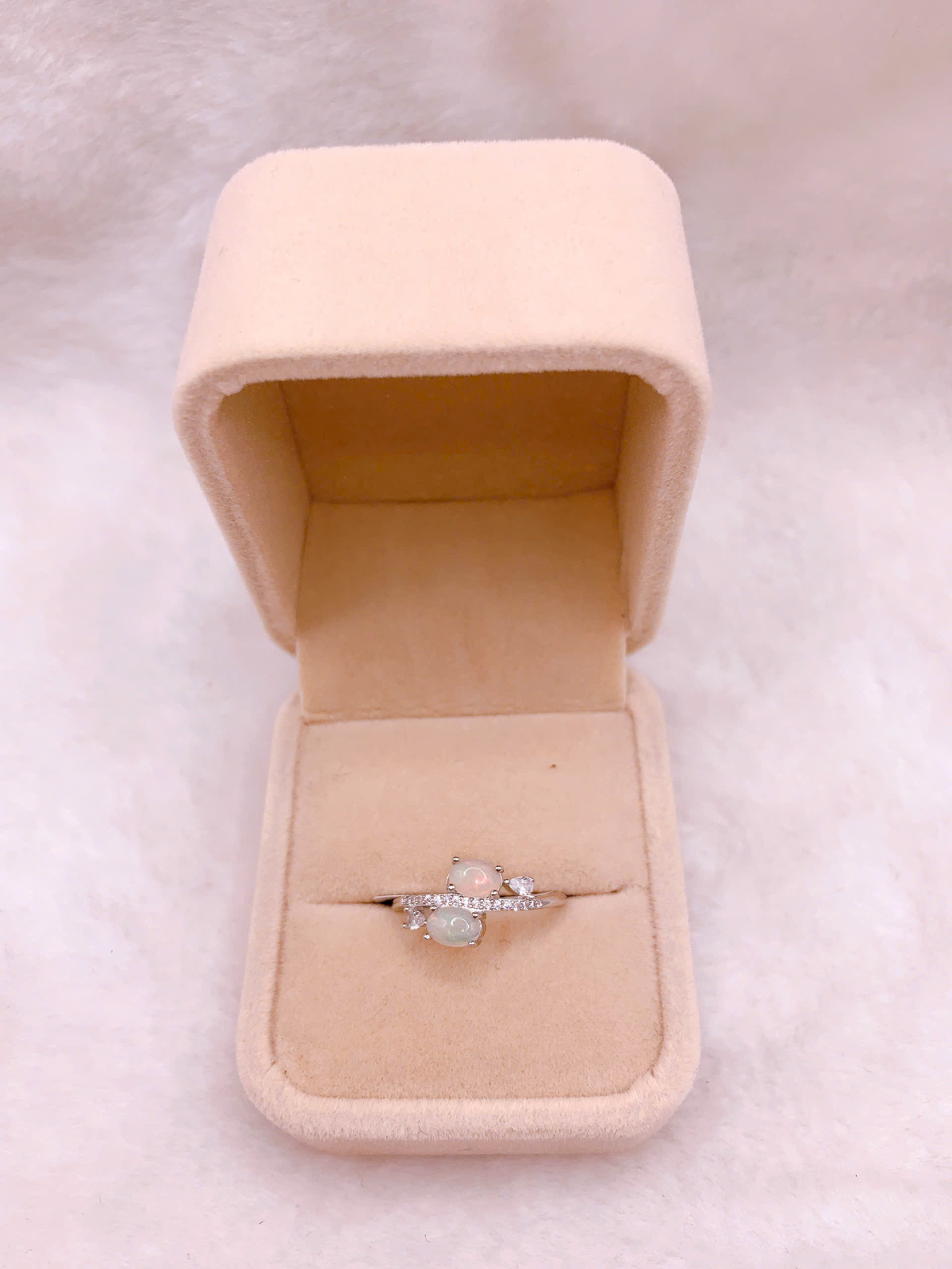 Nhẫn đá Opal - RBO369