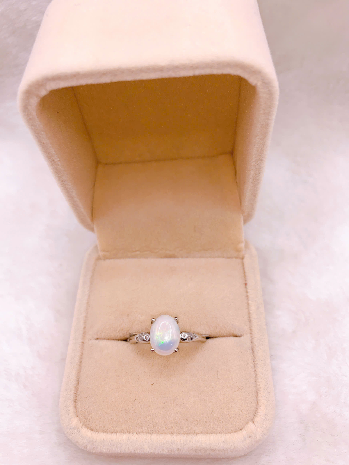 Nhẫn đá Opal - RBO264