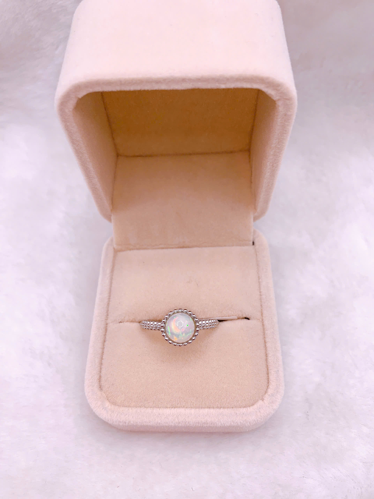 Nhẫn đá Opal - RBO314