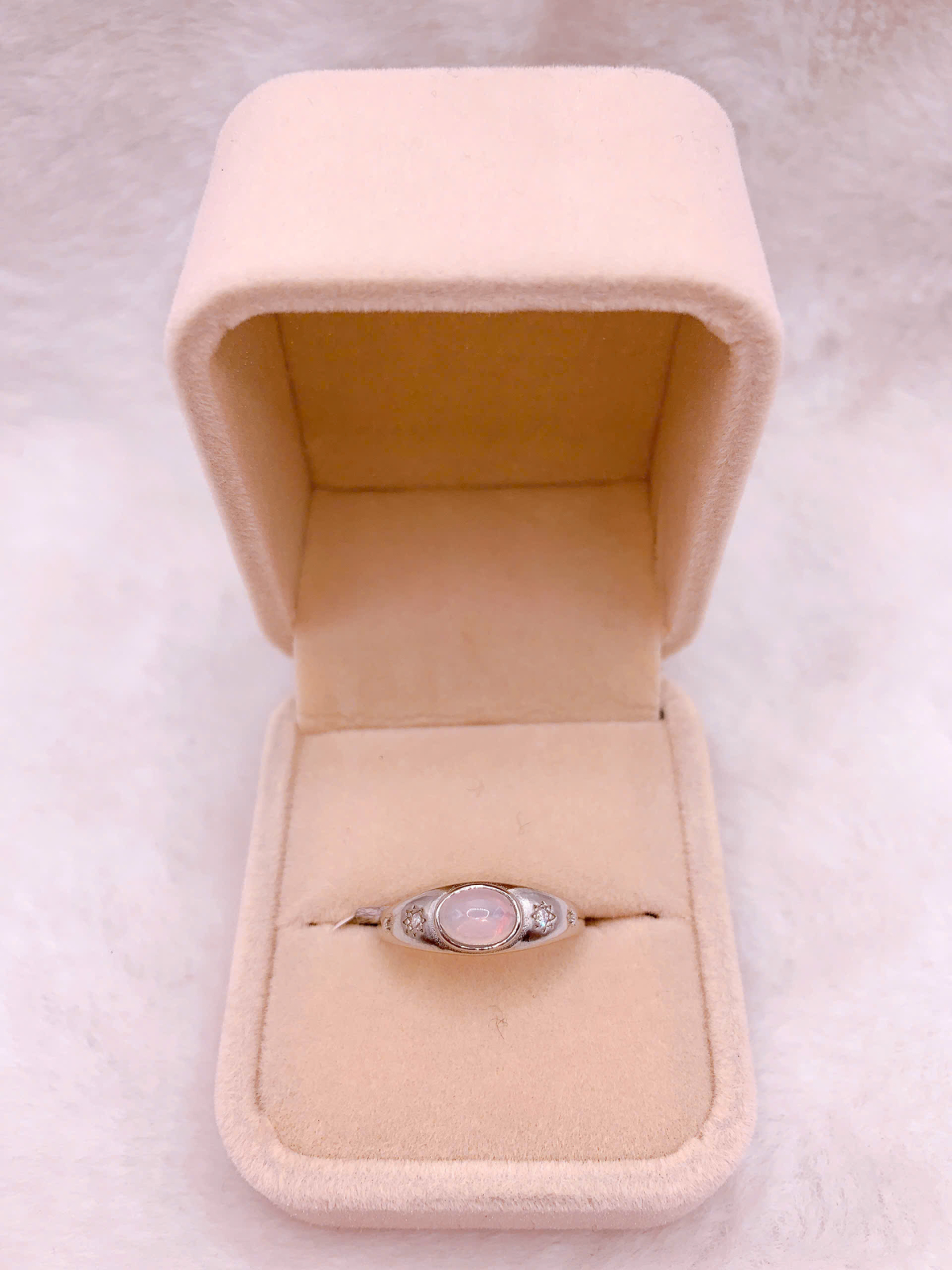 Nhẫn đá Opal - RBO408