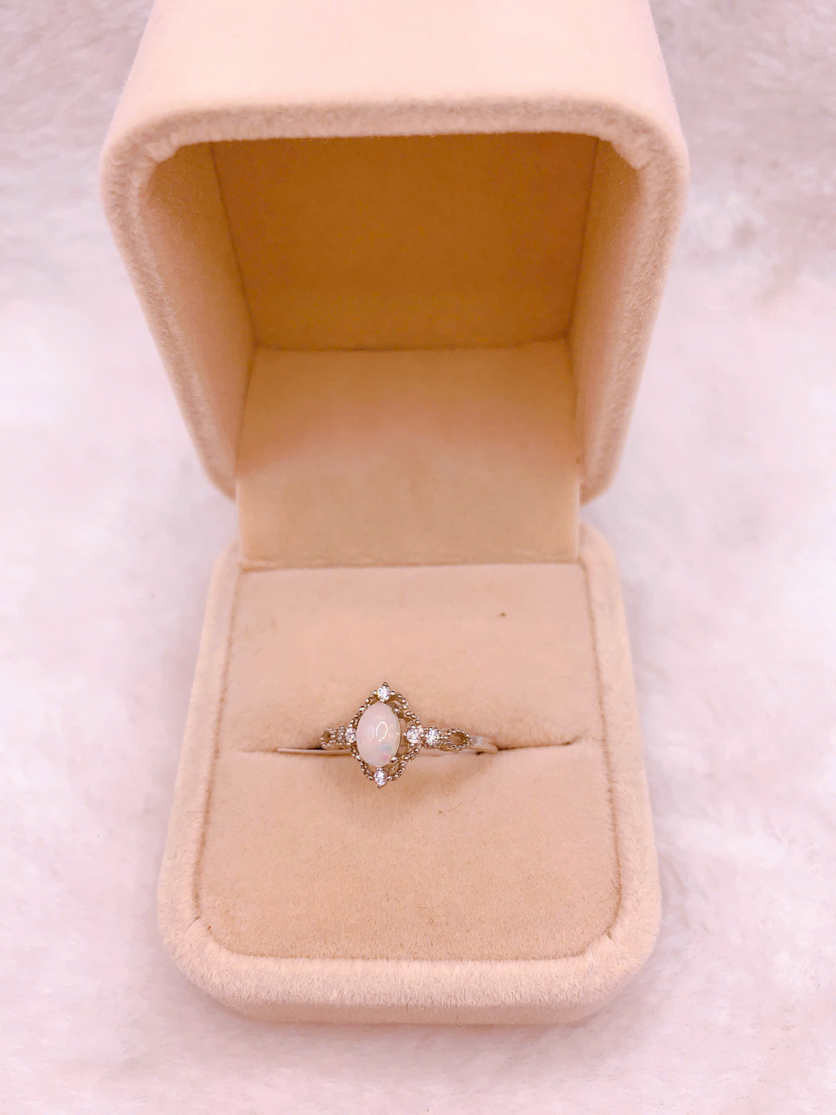 Nhẫn đá Opal - RBO240