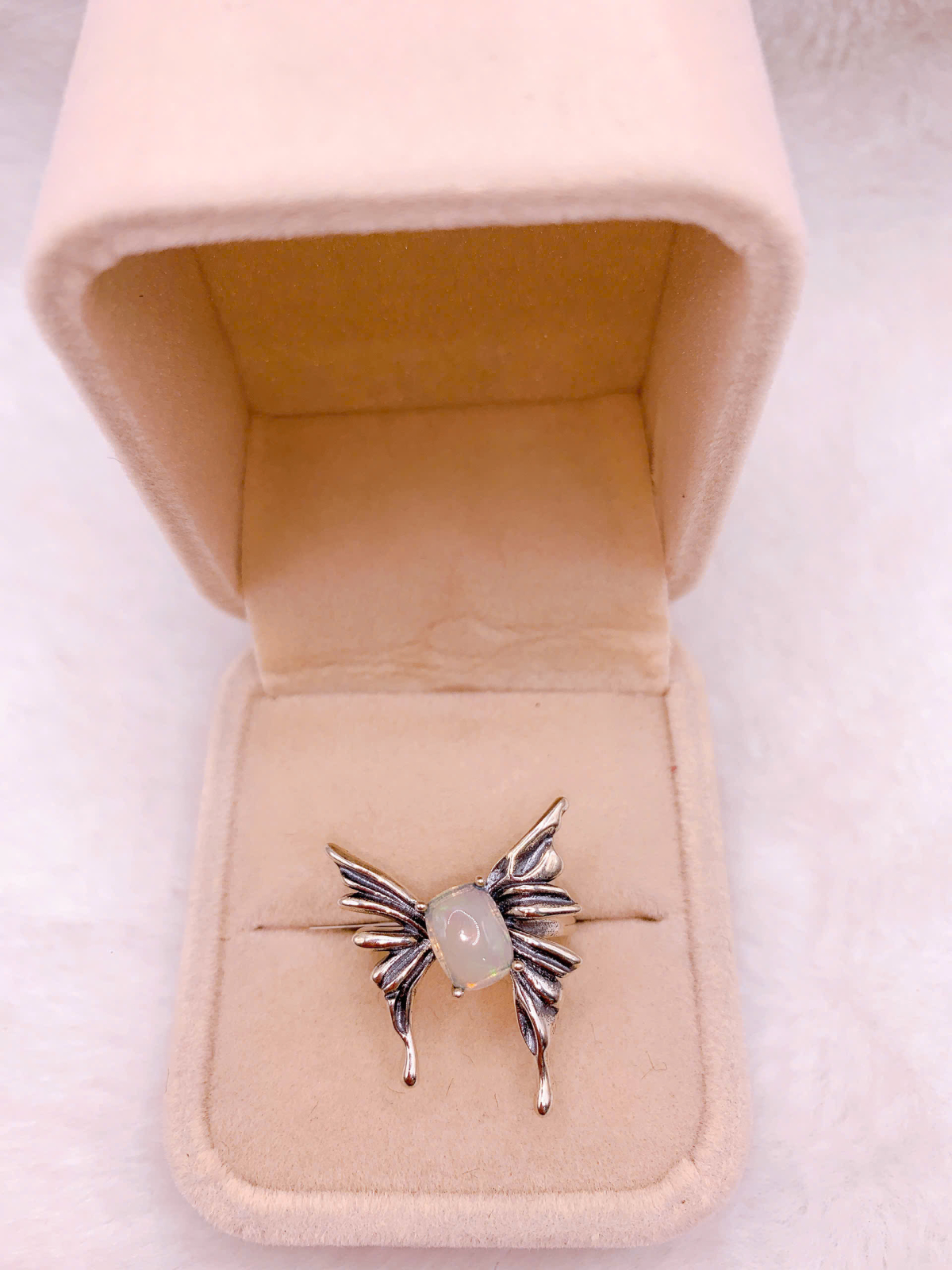 Nhẫn đá Opal - RBO358