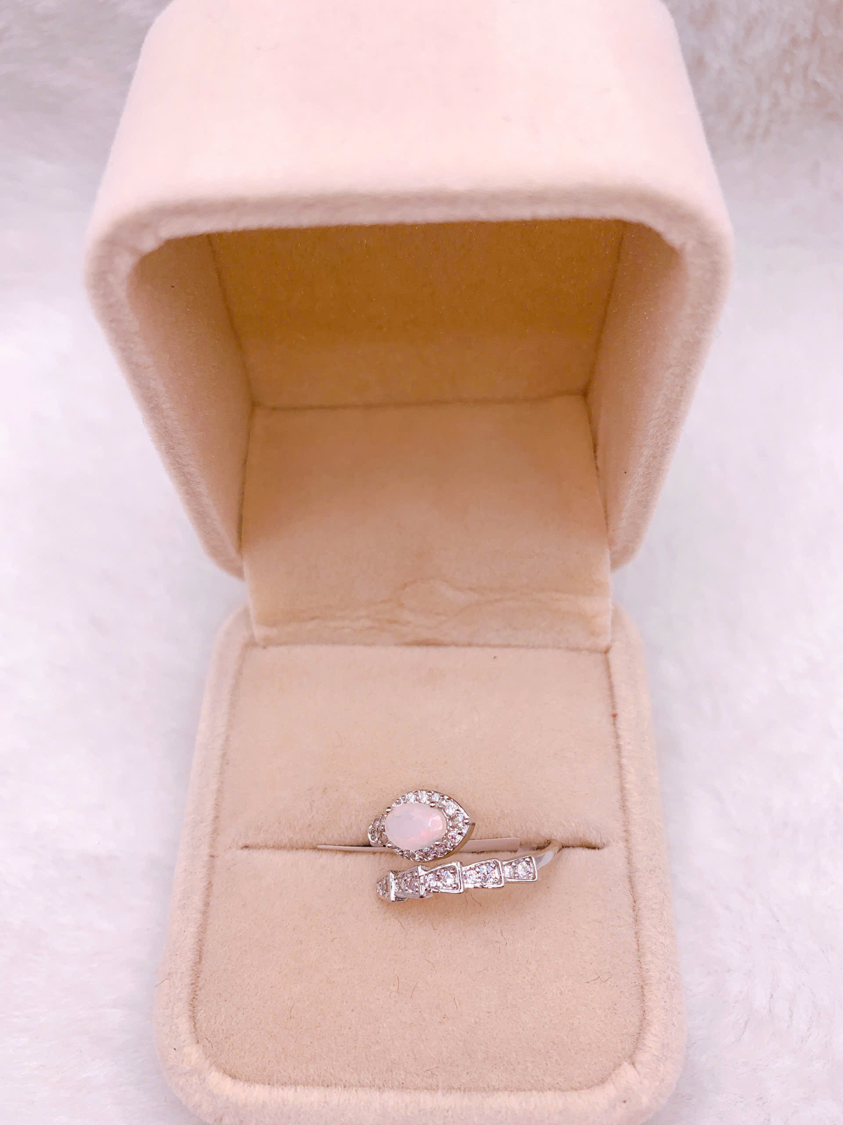 Nhẫn đá Opal - RBO355