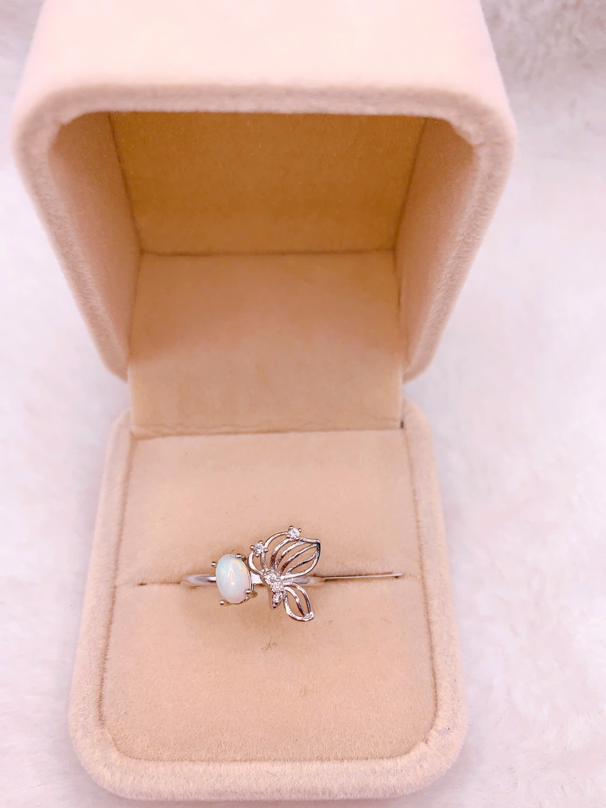 Nhẫn đá Opal - RBO307