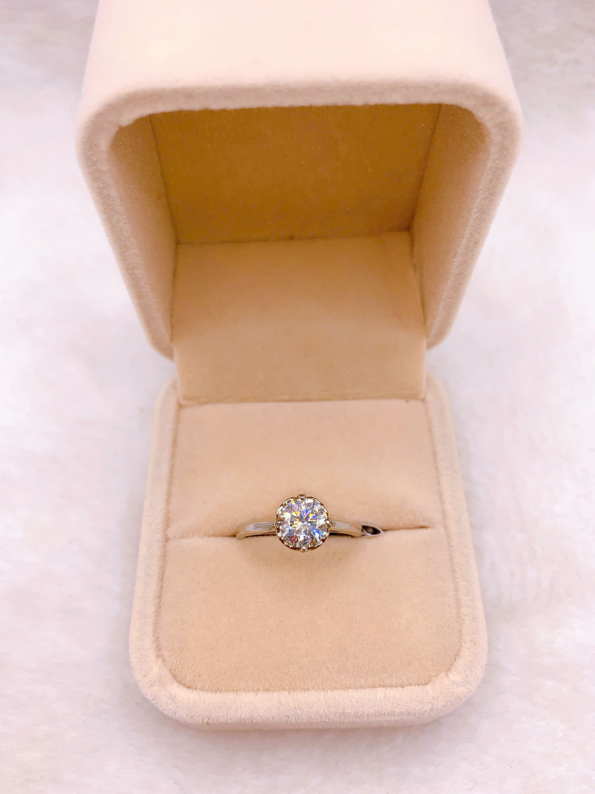 Nhẫn Bạc 925 Đính Đá Moissanite - RMO146