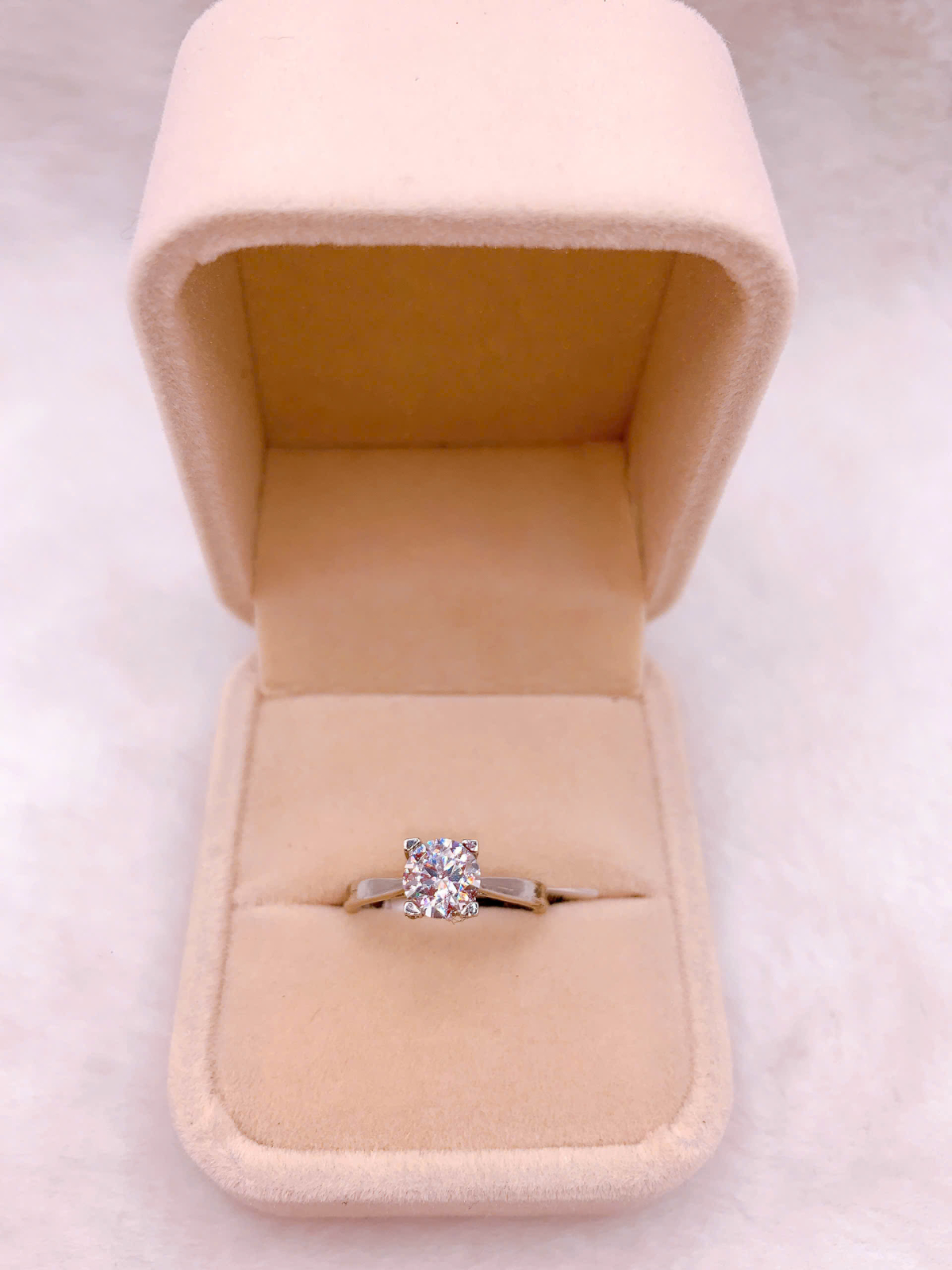 Nhẫn Bạc 925 Đính Đá Moissanite - RMO029