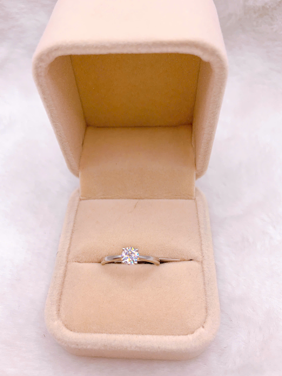 Nhẫn Bạc 925 Đính Đá Moissanite - RMX033