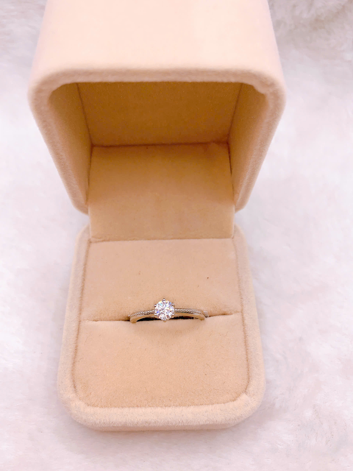 Nhẫn bạc Đính Đá Moissanite - RMX111