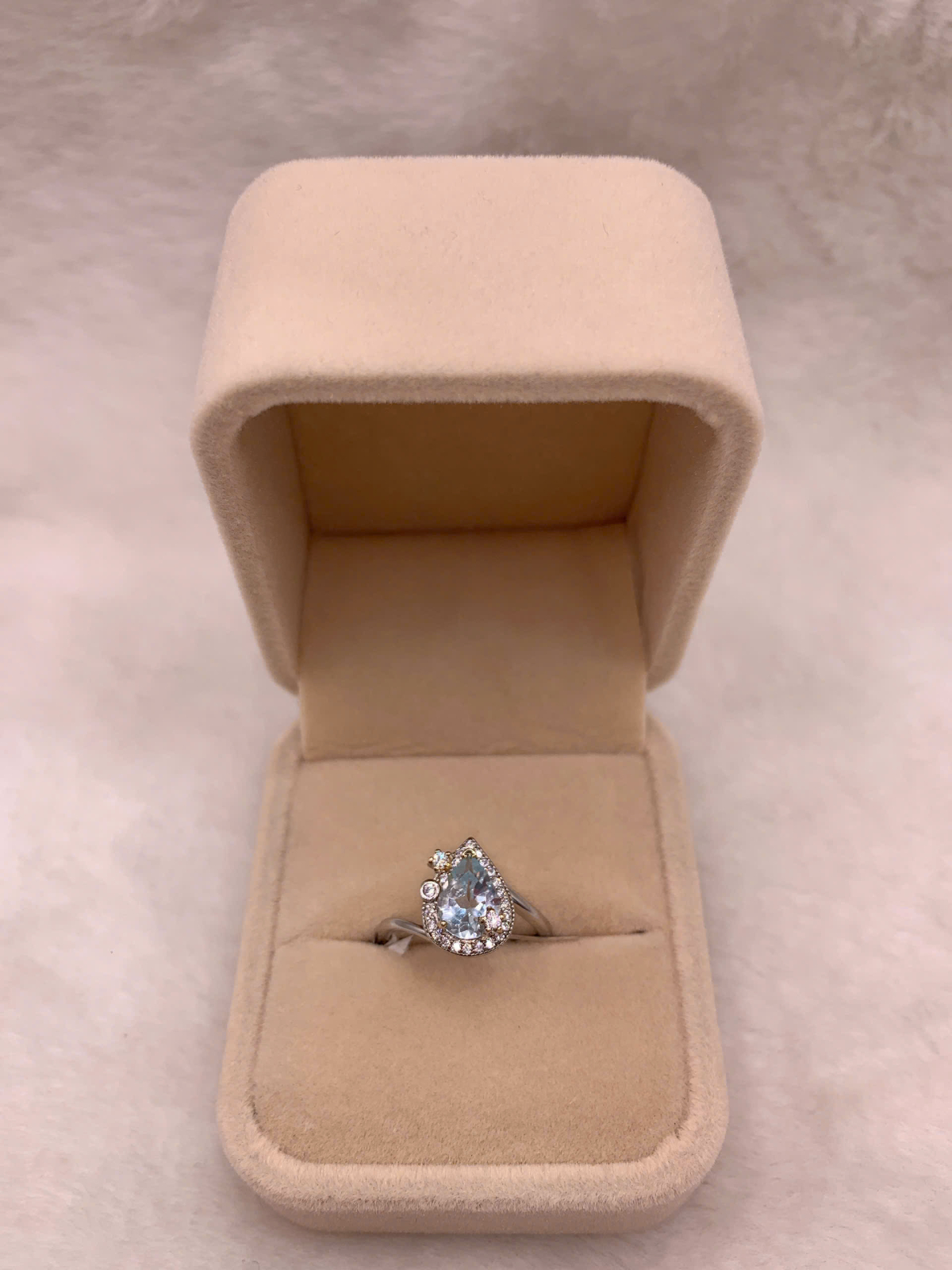 Nhẫn Đá Topaz Bạc 925 - RBT106