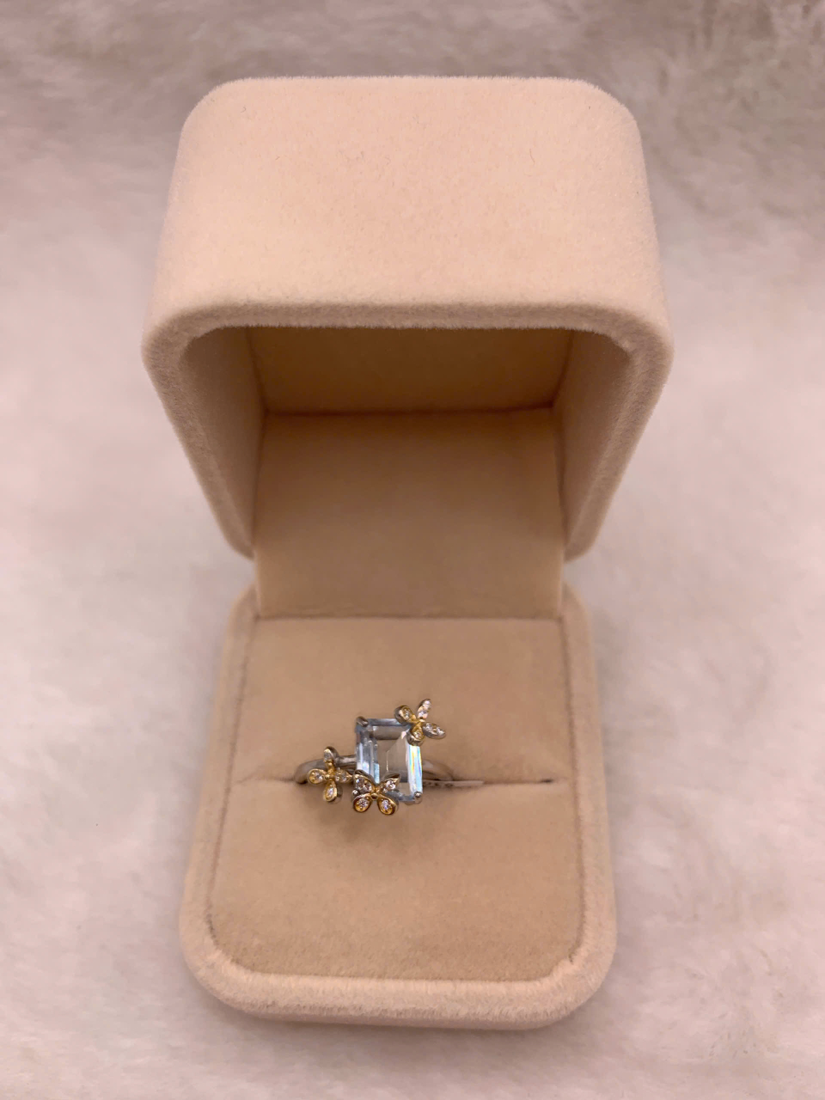 Nhẫn Đá Topaz Bạc 925 - RBT055