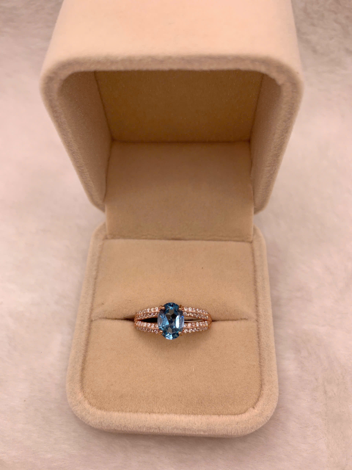 Nhẫn Topaz Bạc 925 - RBT018