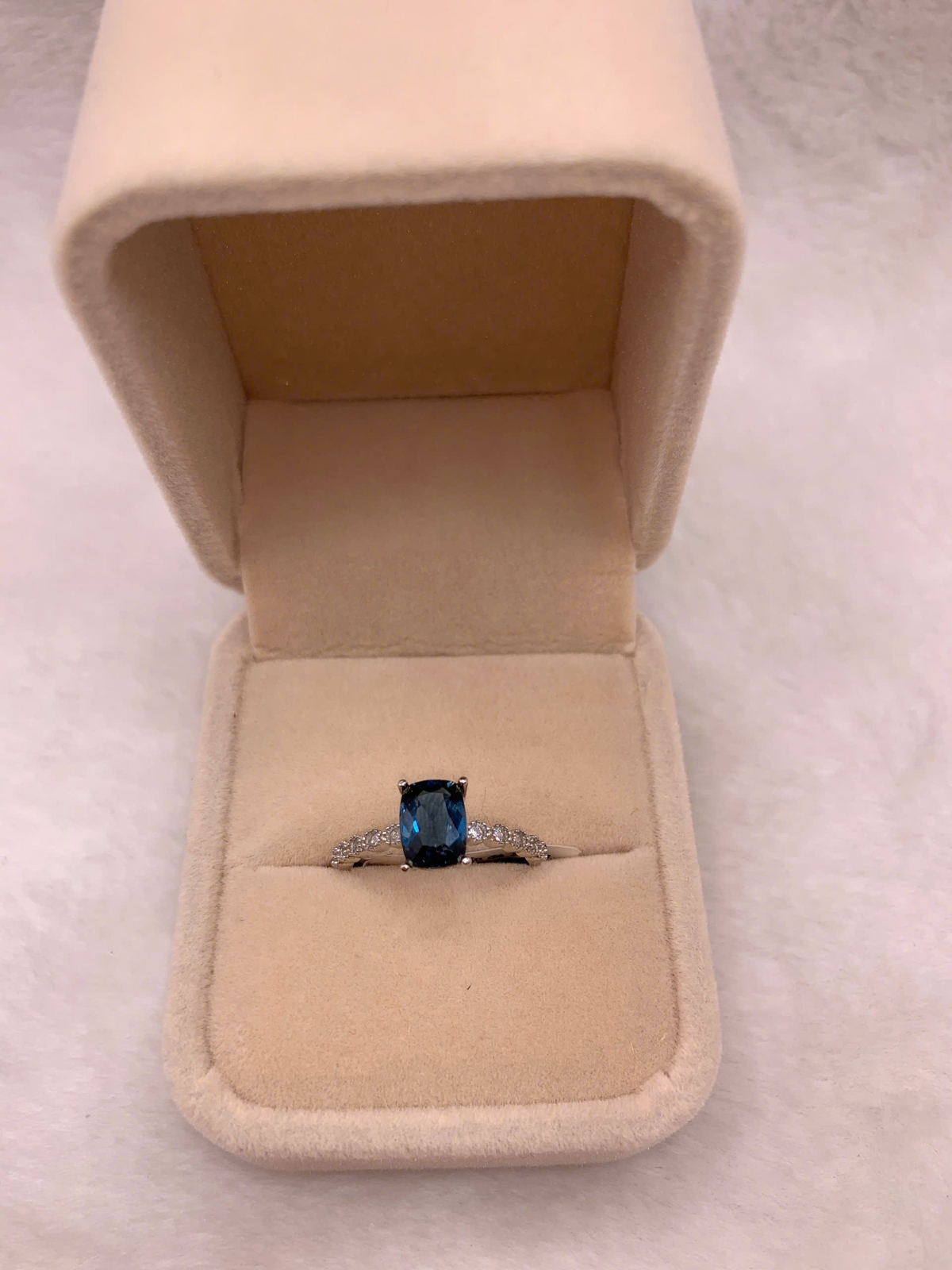 Nhẫn Topaz Bạc 925 - RBT160
