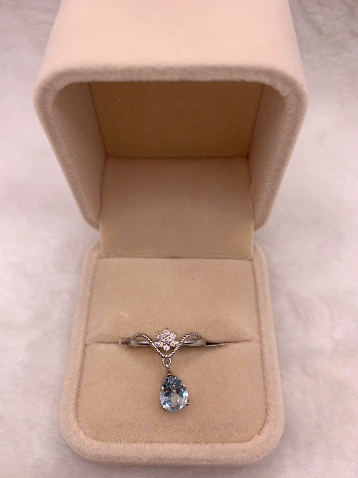 Nhẫn Topaz Bạc 925 - RBT037