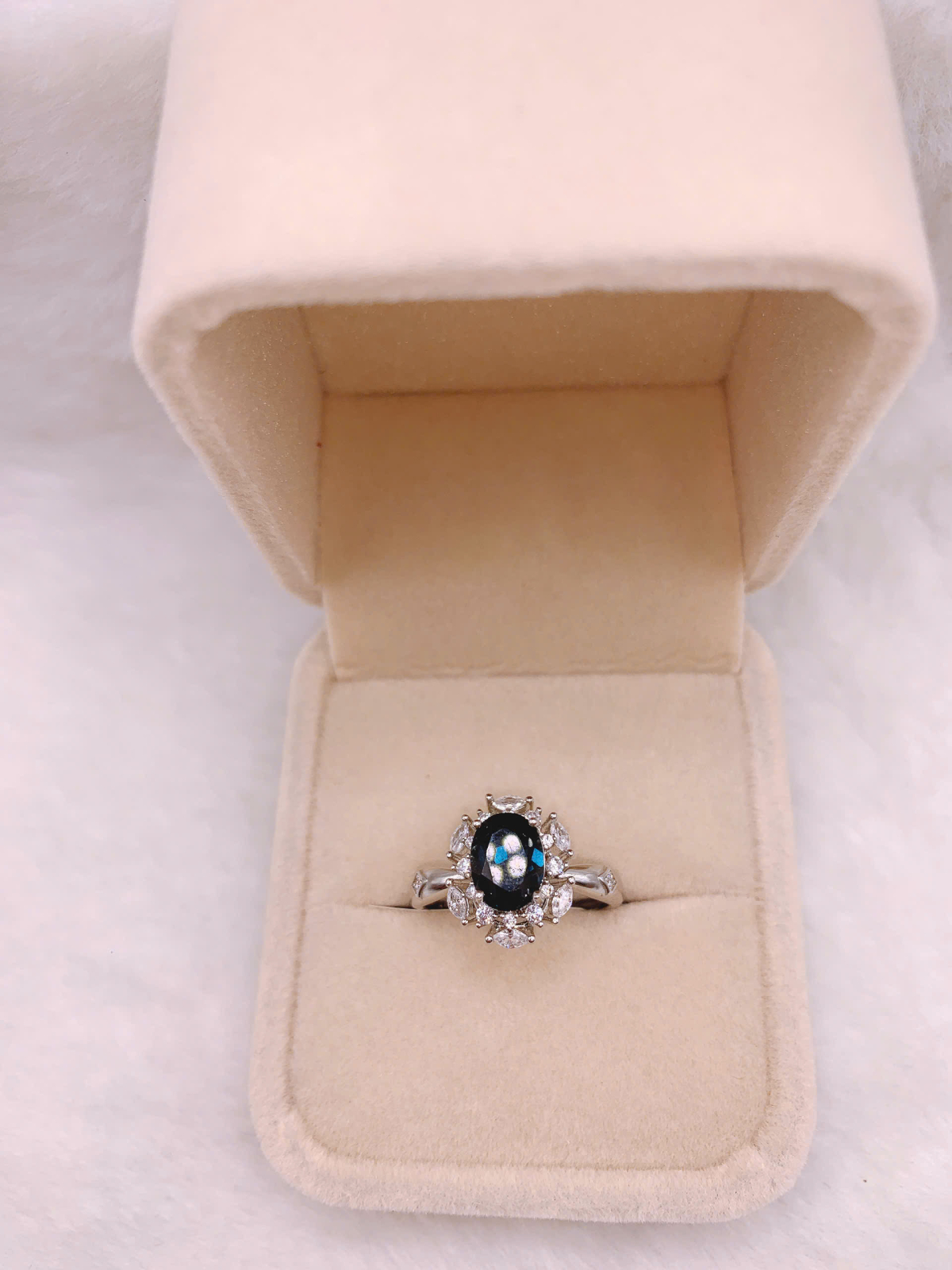 Nhẫn Topaz Bạc 925 - RBT192