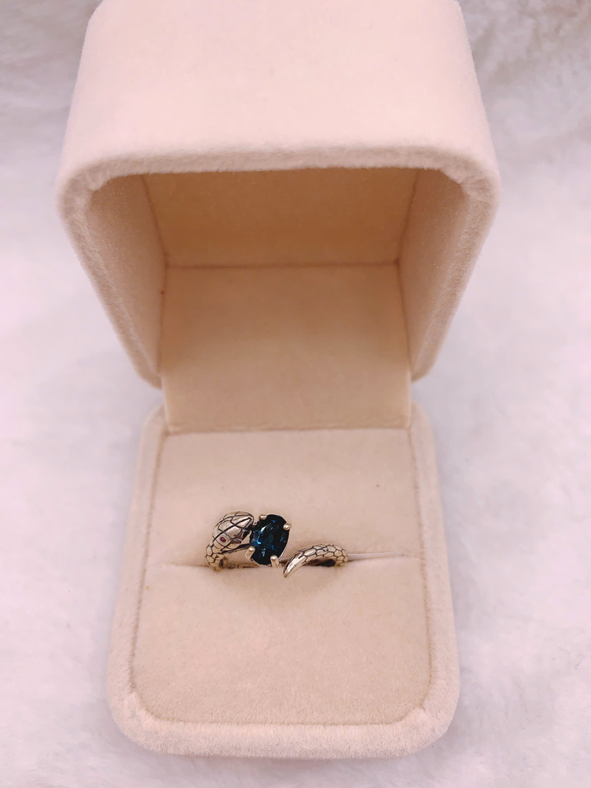 Nhẫn Topaz Bạc 925 - RBT194