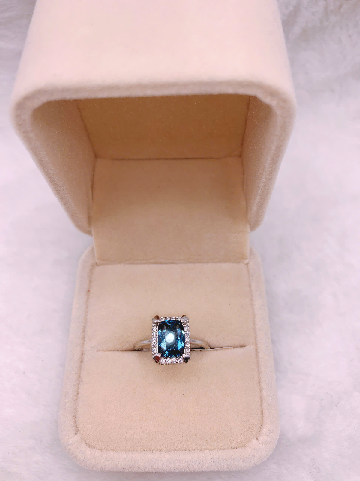 Nhẫn Topaz Bạc 925 - RBT163