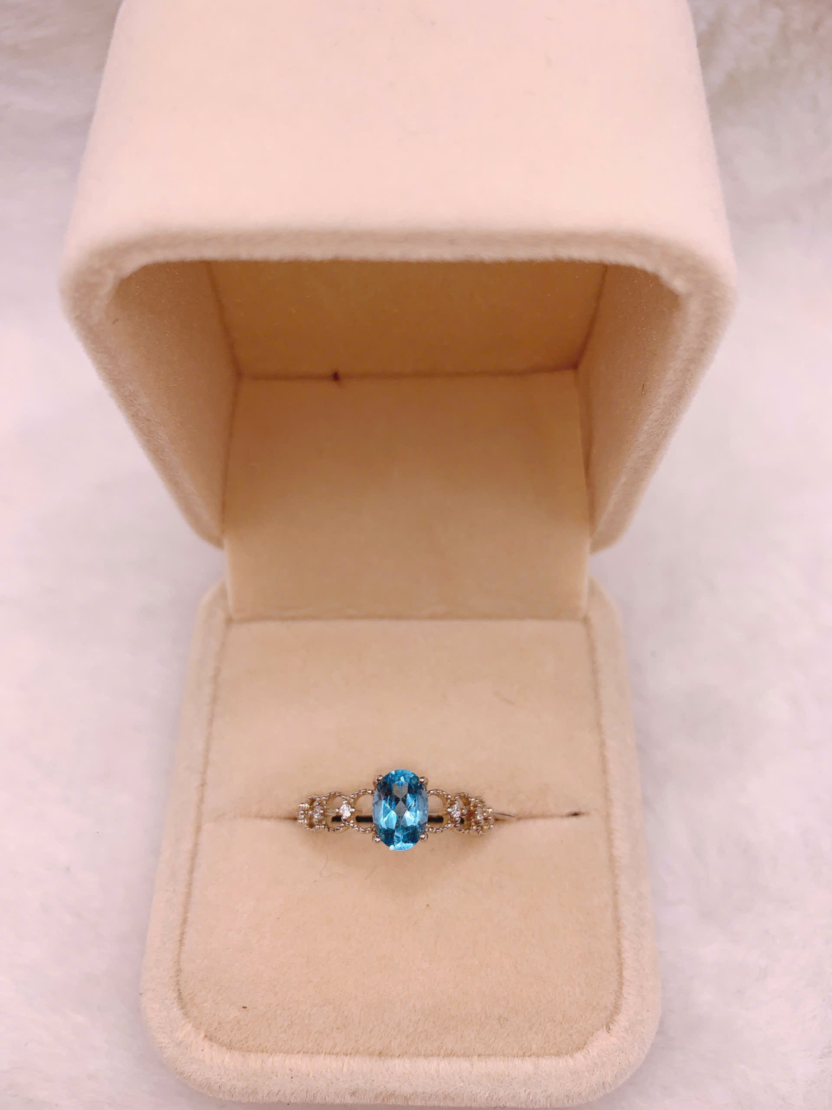 Nhẫn Topaz Bạc 925 - RBT186