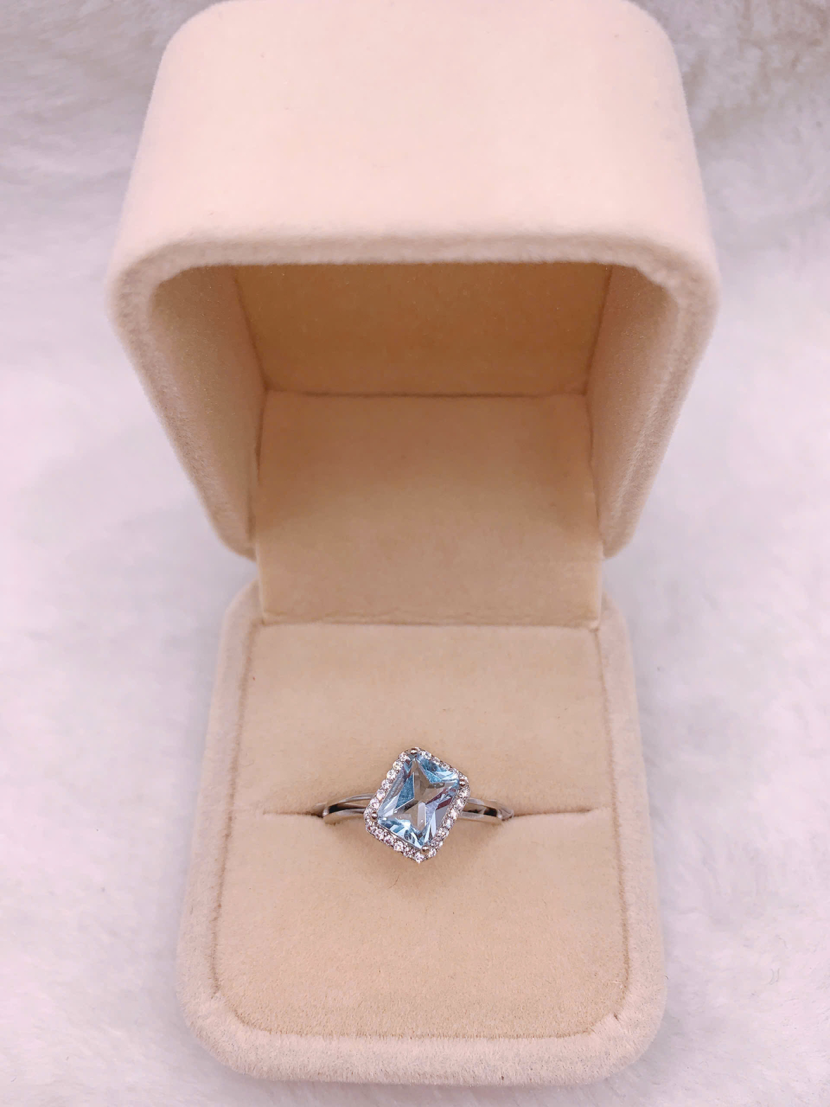 Nhẫn Topaz Bạc 925 - RBT266