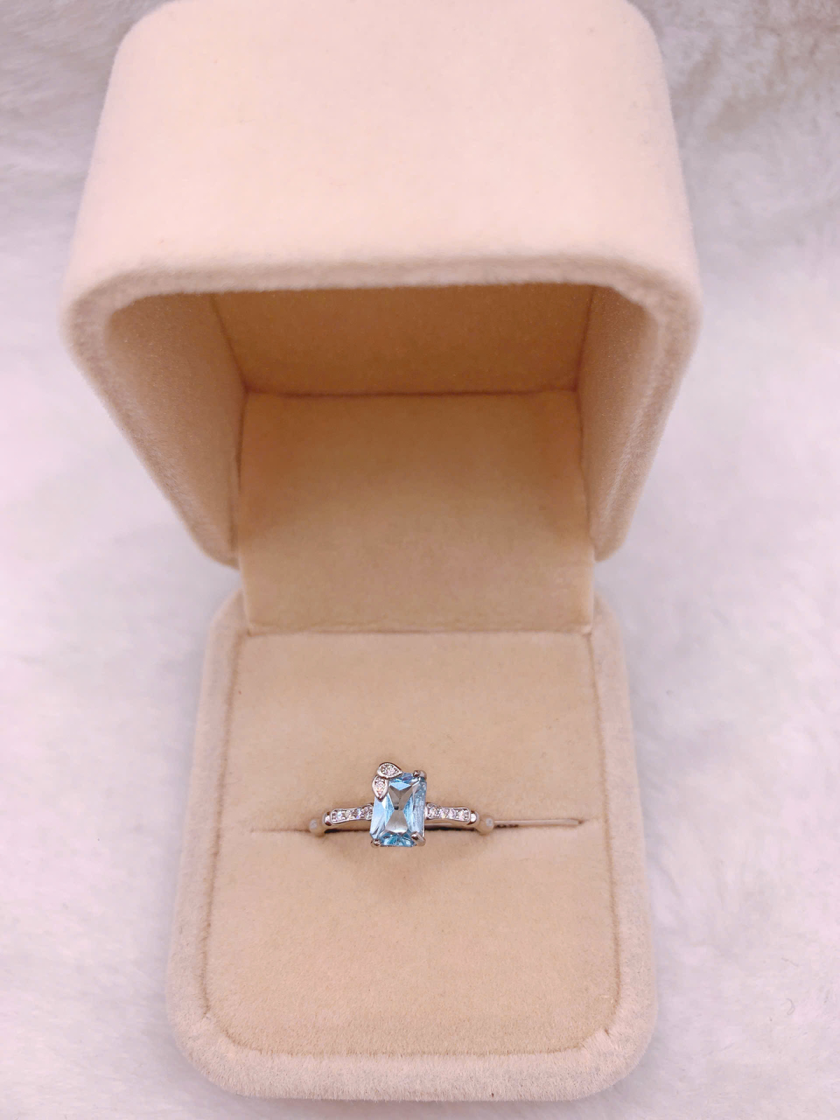 Nhẫn Topaz Bạc 925 - RBT219