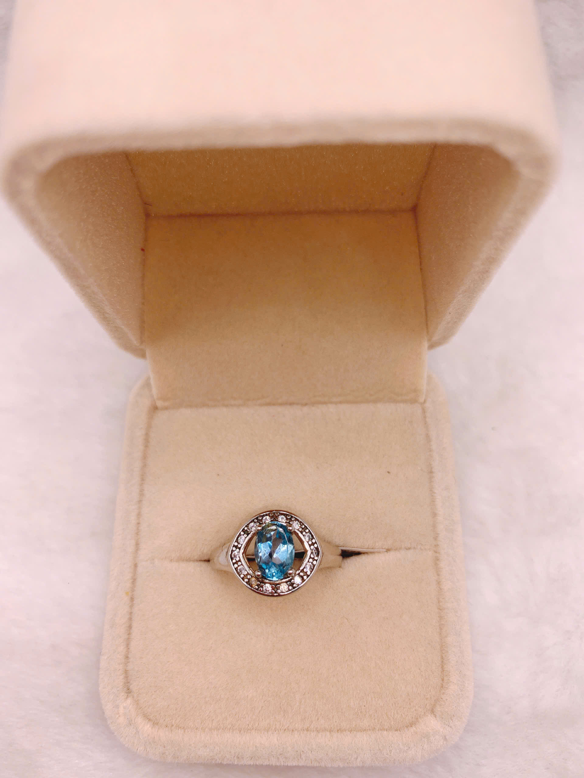 Nhẫn Topaz Bạc 925 - RBT126