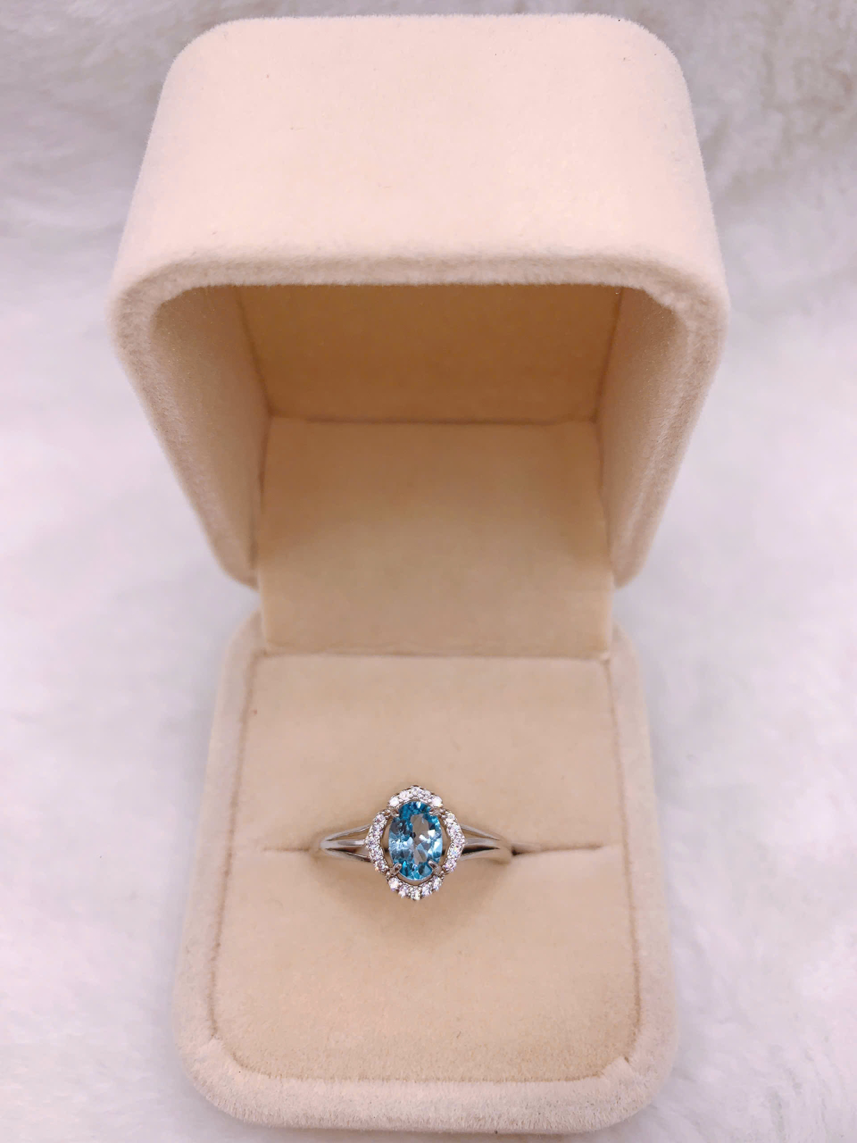 Nhẫn Topaz Bạc 925 - RBT131