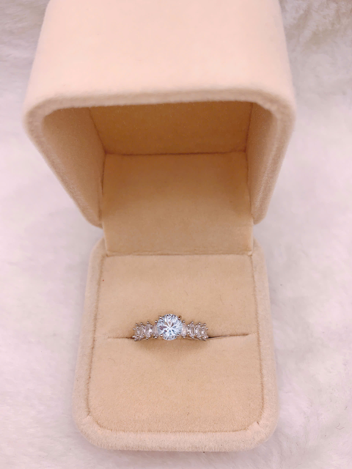 Nhẫn Topaz Bạc 925 - RBT215