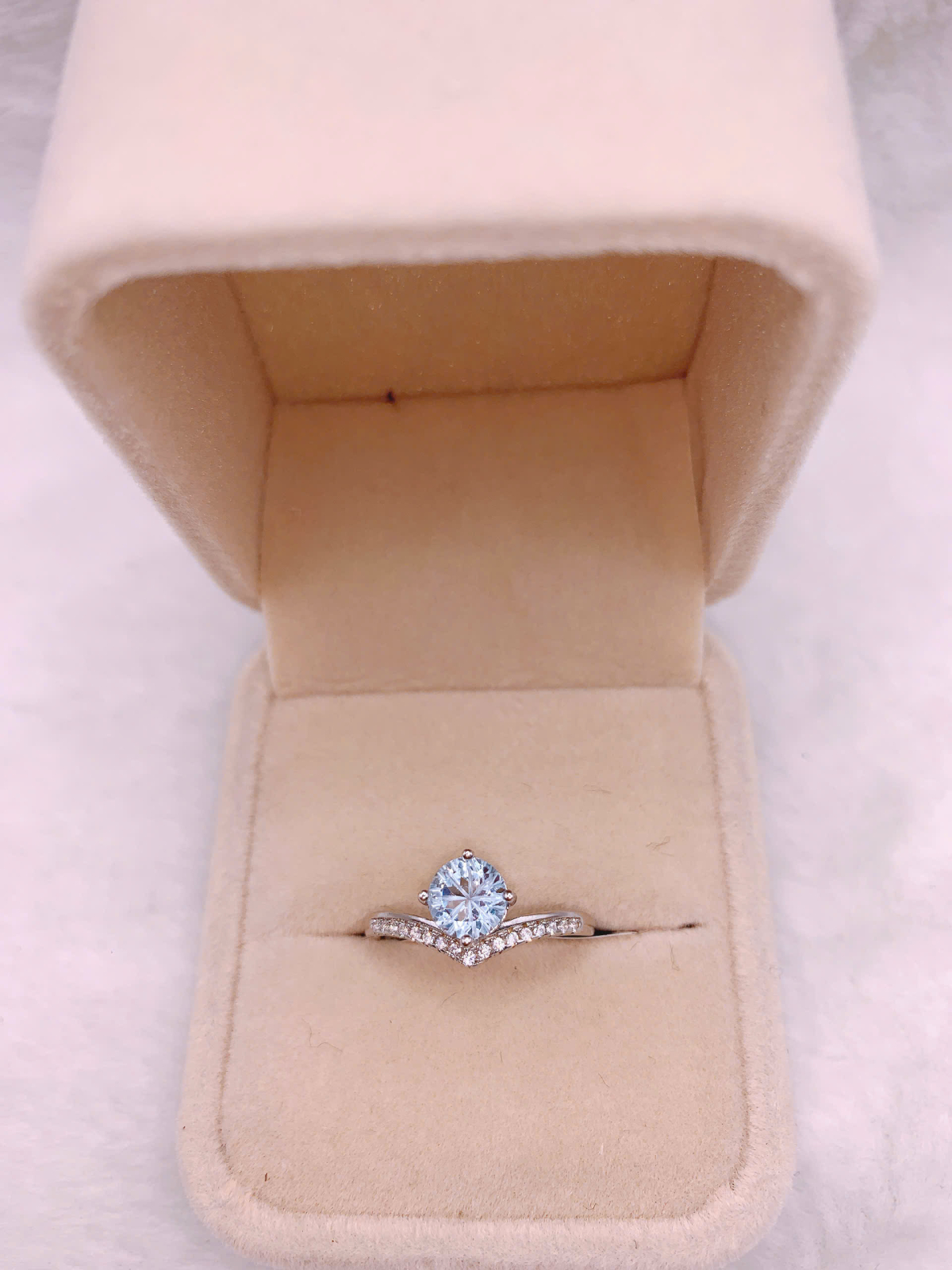 Nhẫn Topaz Bạc 925 - RBT239