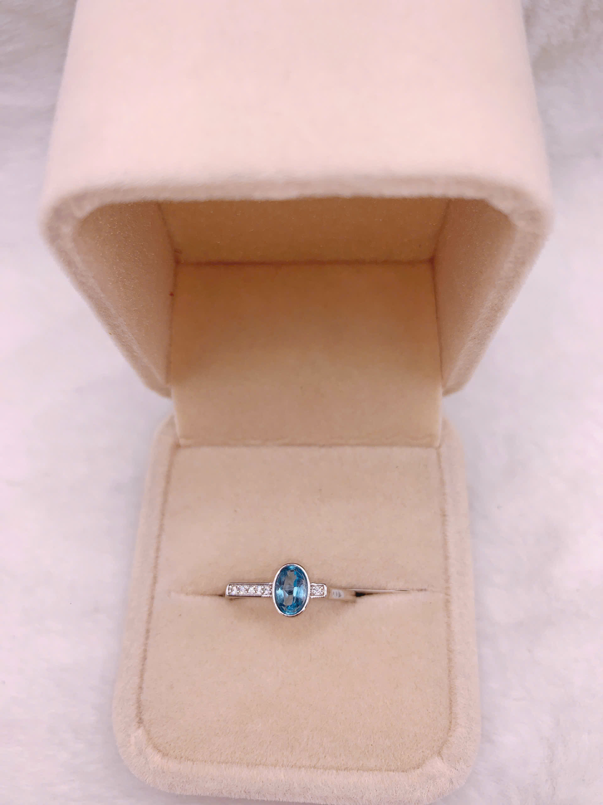 Nhẫn Topaz Bạc 925 - RBT256