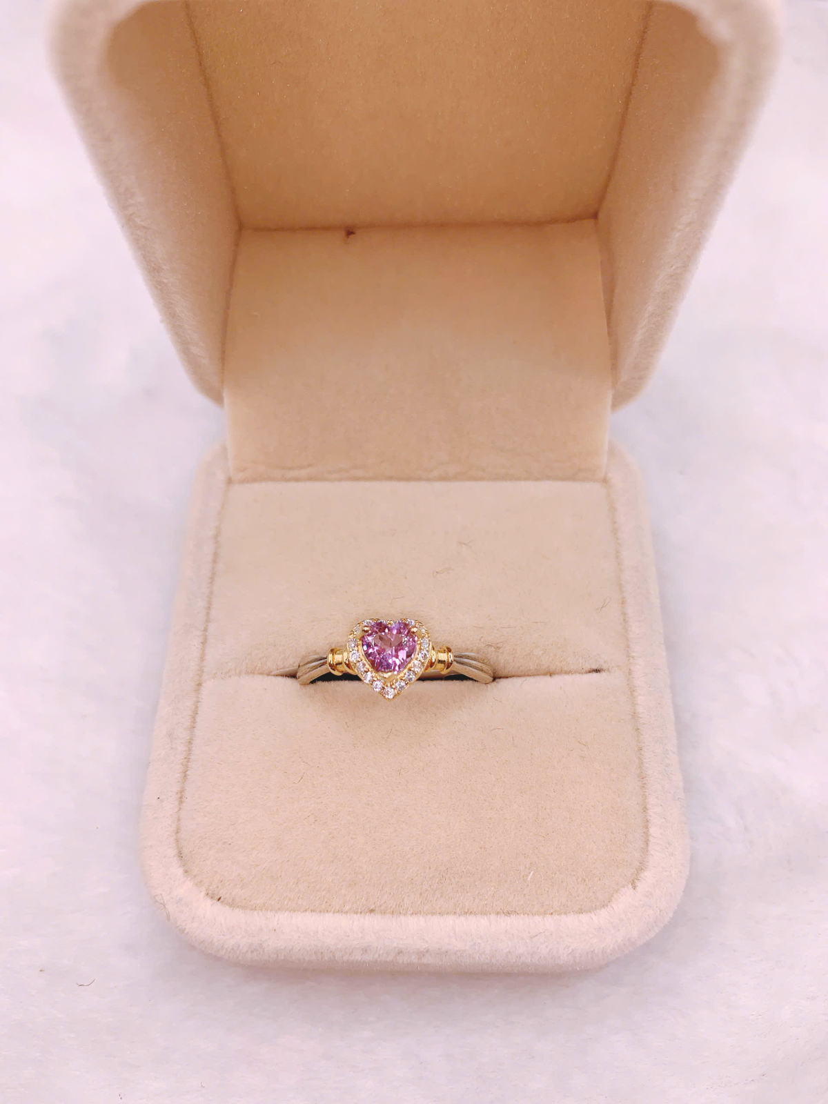Nhẫn Nữ Gắn Đá Amethyst Bạc 925 - RPA063