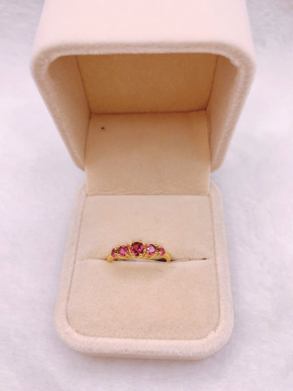 Nhẫn Đá Garnet Bạc 925 - RGN78