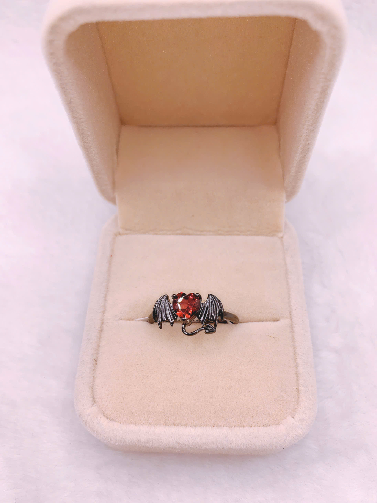 Nhẫn Đá Garnet Bạc 925 - RGN163