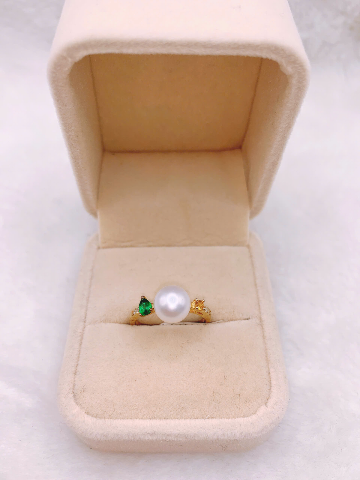 Nhẫn Ngọc Trai Bạc 925-FW065